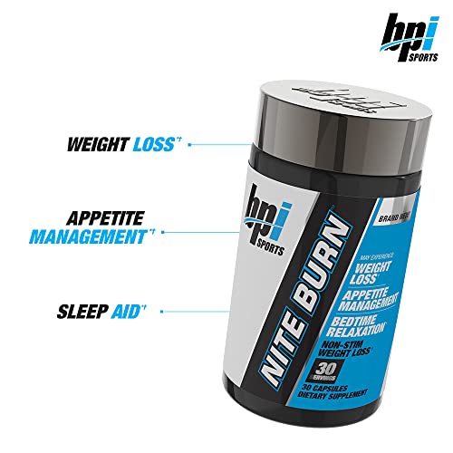 BPI Sports Nite burn – Nighttime Fat Burner & Sleep Support – Keto-Friendly – Weight Loss BPI SportsBuy Supplements Australia