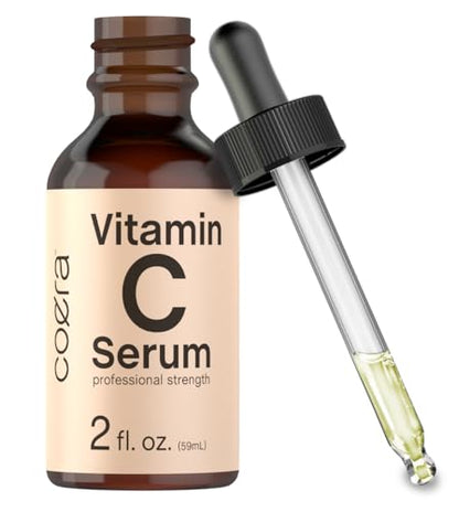 Vitamin C Serum for Face | 2 oz | Brightening Serum for Dark Spots | Paraben & SLS Free