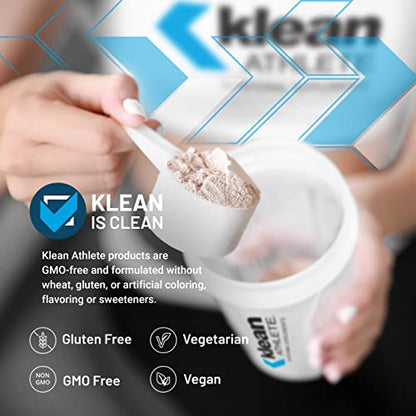 Klean ATHLETE Pre-Workout | Unique Formula with Beet Root Extract, Vitamin C, and Organic Caffeine to Support Athletic Endurance | 7 Ounces | Natural Lemon Tea Flavor