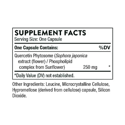 THORNE Quercetin Phytosome - Exclusive Phytosome Complex for Immune Health THORNEBuy Supplements Australia
