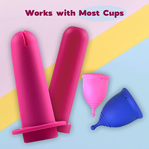 SHORDY Applicator Tool for Menstrual Cups for Easy Insertion with Lube Gel, Reusable Period Cup SHORDYBuy Supplements Australia