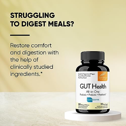 Sandhu's Gut Health - Prebiotic, Probiotic, Postbiotic & L-Glutamine – Digestive Health Sandhu'sBuy Supplements Australia