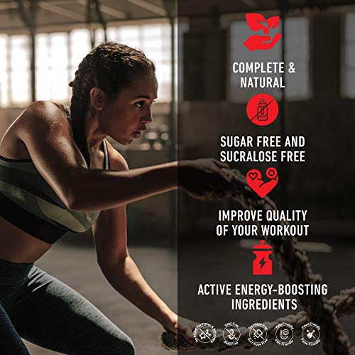 Strength Genesis Preworkout Women Fat Burn Caffeine Powder BCAA Energy Creatine Powder Pre Workout Women Pre Workout for Men | Increased Endurance & Focus (Cherry Pineapple)