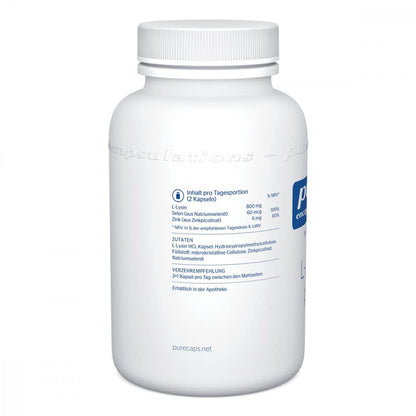 Pure Encapsulations L-Lysine Plus Capsules Pack of 90