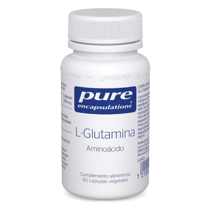 L-Glutamine 60 Capsule | The most common amino acid in the body · Free form for easy dosage