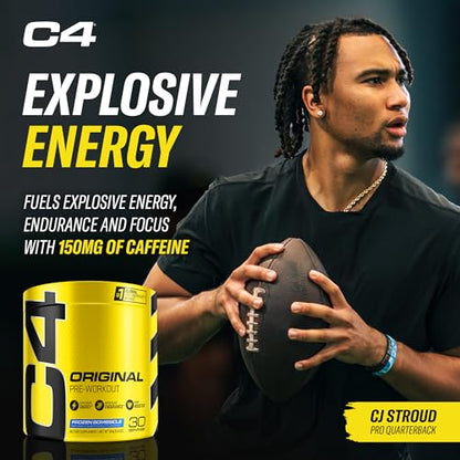 Cellucor C4 Original Pre Workout Powder Frozen Bombsicle Sugar Free Preworkout CellucorBuy Supplements Australia