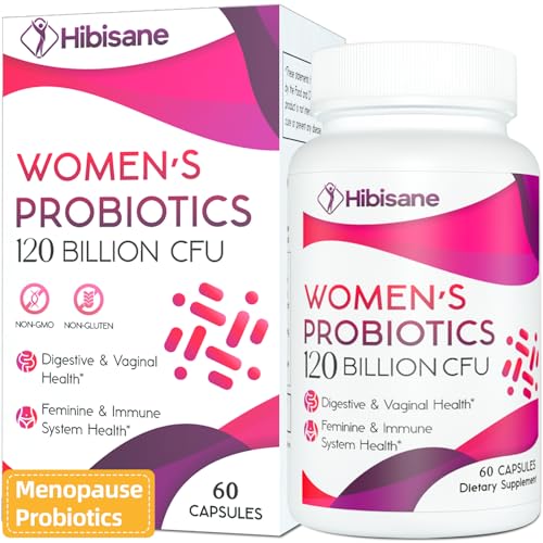 120 Billion CFU Probiotic - Menopause Support Probiotics for Women, 13-in-1 Natural