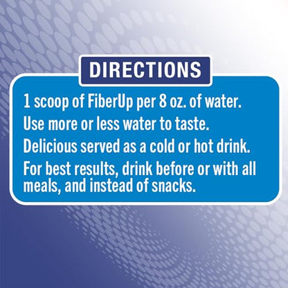 FIBER UP, Delicious Prebiotic Soluble Fiber Supplement, Very Berry Tea, 45 Servings. FIBER UPBuy Supplements Australia