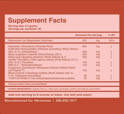 Hormone Balance for Women - PMS Relief - Helps w/Bloating, PCOS, Menopause, perimenopause. HermonesBuy Supplements Australia