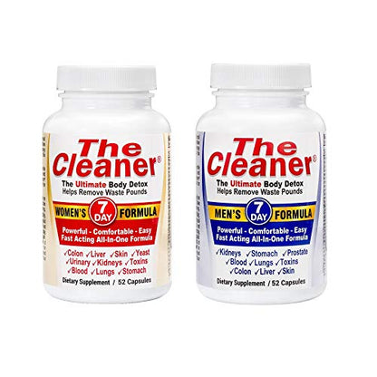 Century Systems The Cleaner 2 Pack Bundle 7 Day Women's and 7 Day Men's Ultimate Body