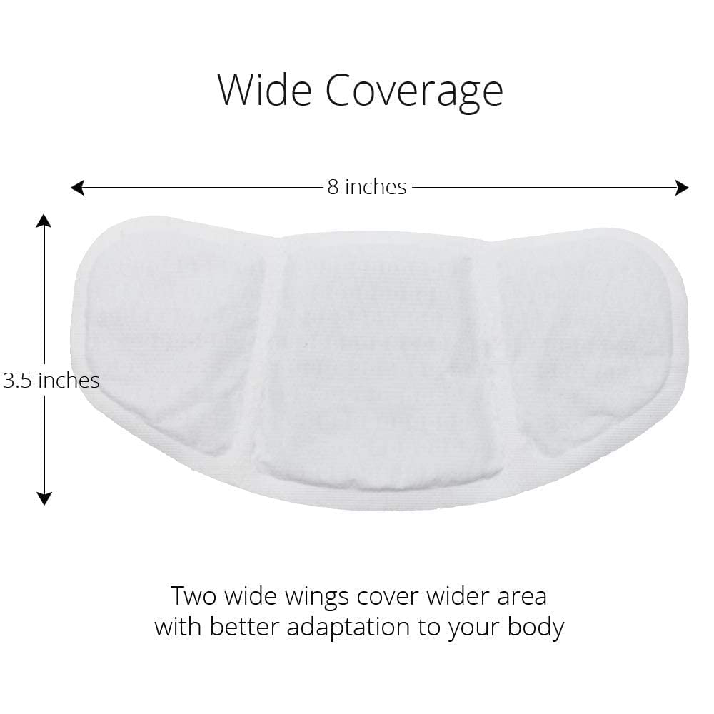 (5 Patches) CrampCareH PMS/Menstrual Cramps Relief Heat Patch with Wide Wings, FDA Registered CrampCareHBuy Supplements Australia