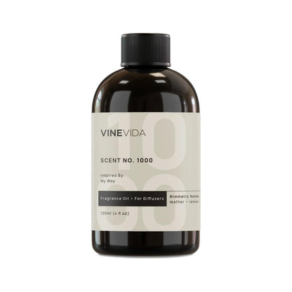 VINEVIDA [4 Fl Oz] Scent NO. 1000 Inspired by My Way Fragrance Oil for Cold Air Diffuser, Aromatic Notes