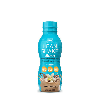 GNC Total Lean Lean Shake Burn - Vanilla Latte - 12 Bottles GNCBuy Supplements Australia