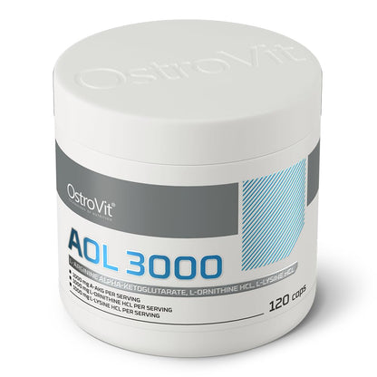 AOL 1000 mg L-Arginine L-Ornithin L-Lysine - 120 Capsules - OstroVit