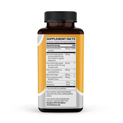 LifeSeasons - Metabolism - Weight Control Support & Energy Boosting Supplement LifeSeasonsBuy Supplements Australia