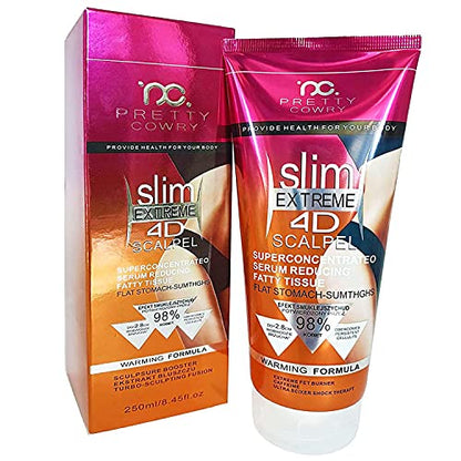 MYSHELL Hot Cream, Fat Burner Sweat Cream,Slimming Cream 250ml,Cellulite Treatment 