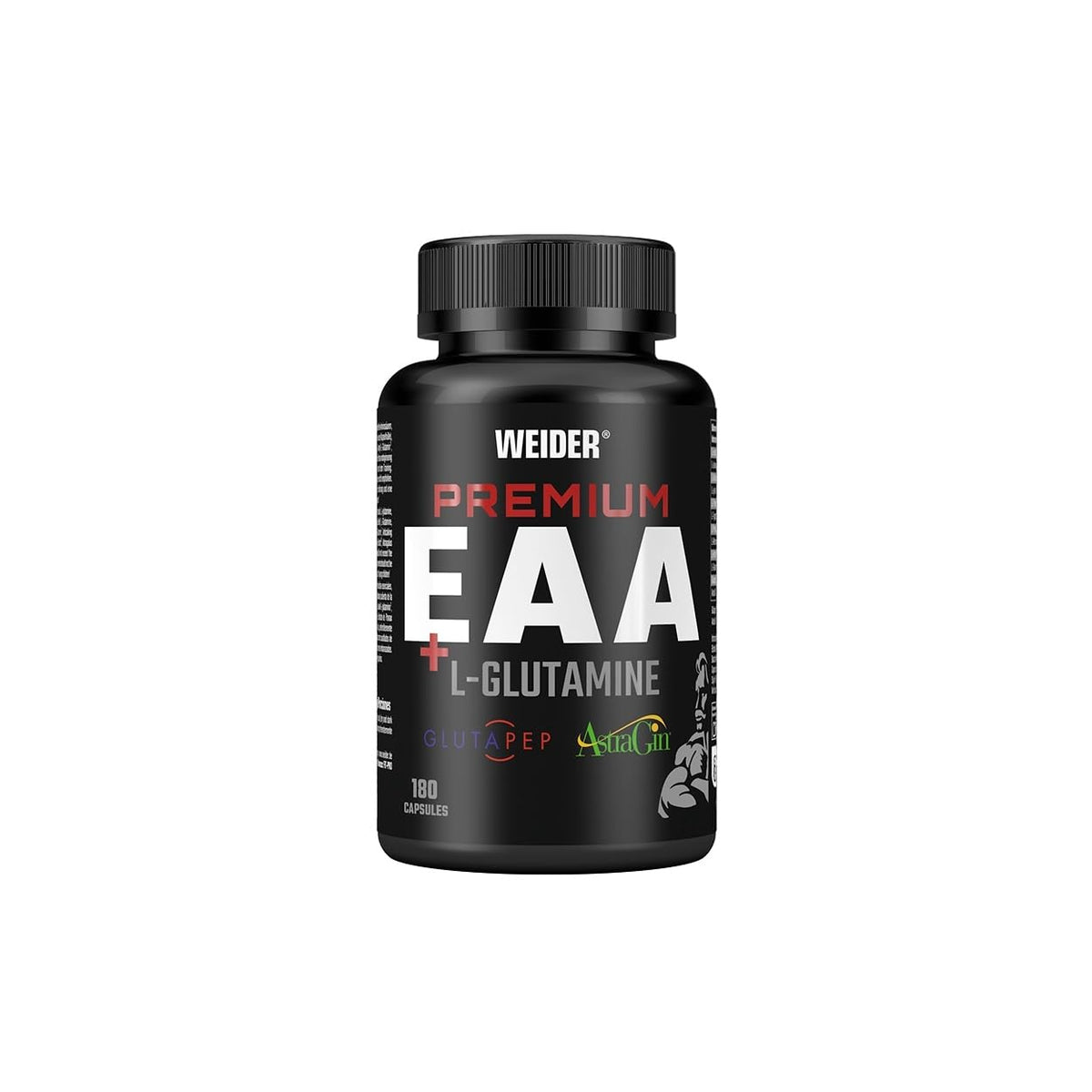 Buy ​Weider Premium EAA + L-Glutamine Caps, 180 Capsules | All 9 Essential Amino Acids, With L-Glutamine, Glutapep Peptides & AstraGin, Pre Workout - OmniHealthRx Usa supplements