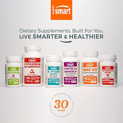 Supersmart - Organic Royal Jelly 300mg per Day (High Strength 4% 10-HDA) - Freeze SupersmartBuy Supplements Australia