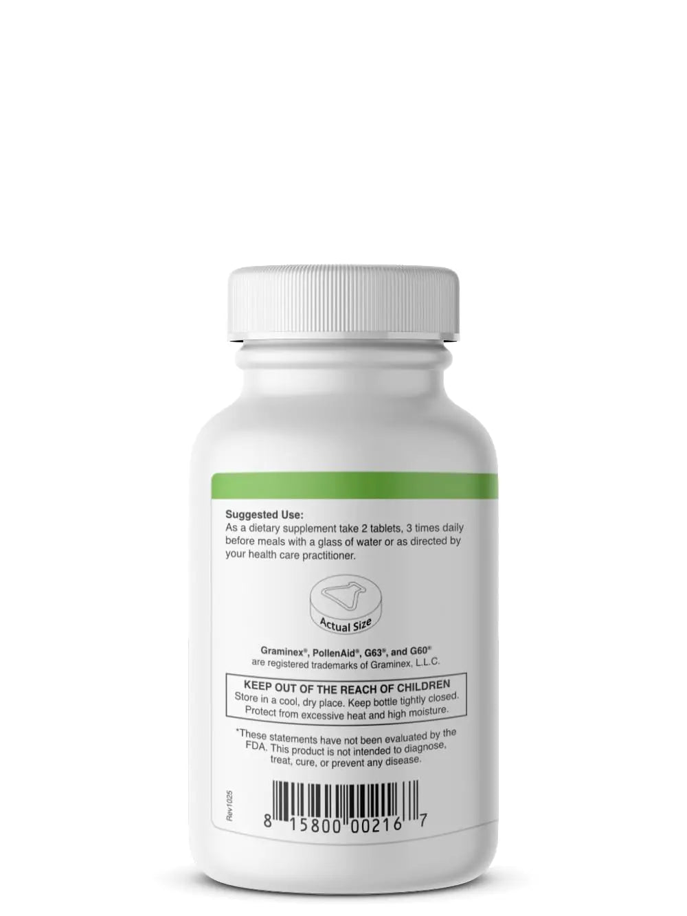 Graminex PollenAid Prostate Supplement: All Natural Prostate Support for Bladder Control & Urinary Tract Health, Rye Pollen Extract Made in USA, 90 Tablets GraminexBuy Supplements Australia