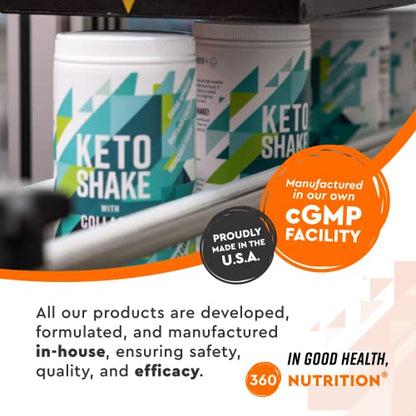 360 Nutrition Instant Keto Coffee with MCT Oil, Coconut Oil, Sweetened, Gluten Free 360 NutritionBuy Supplements Australia