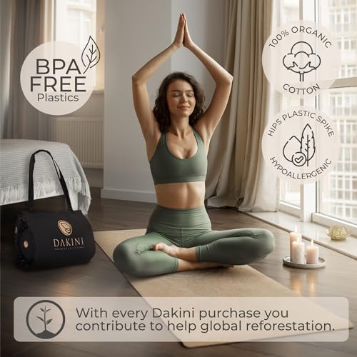 Acupressure Mat and Pillow Set with Extra Mini Accupressure Massage Mat - Organic Cotton DakiniBuy Supplements Australia