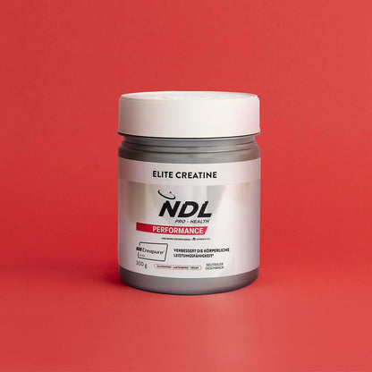 NDL Pro-Health Creatine Monohydrate Creapure® Powder | 100 Servings - 3 g | 100% reines Kreatin ohne Zusatzstoffe, für Kraft, Leistung & Muskelaufbau, geschmacksneutral