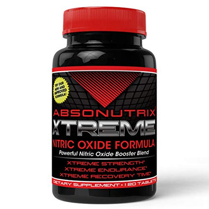 Absonutrix Xtreme Power Formula Nitric Oxide Blend 120 Tablets