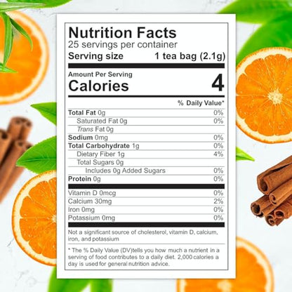 Total Tea SIimming Detox Tea Caffeine Free - 25 Day Detox Tea - Herbal Tea Total TeaBuy Supplements Australia