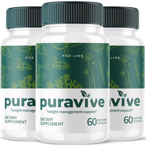 (3 Pack) Puravive Weight Health Pills, Puravive Capsules Reviews Supplement