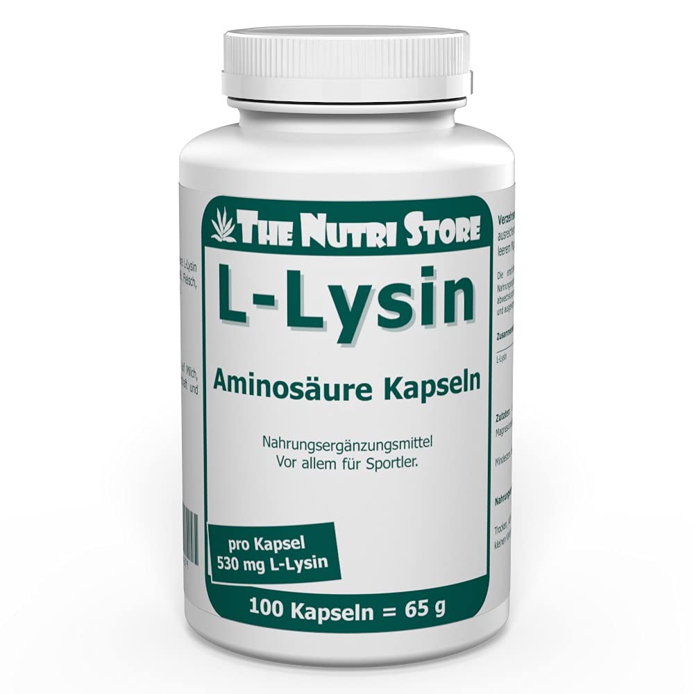 Buy ​L-Lysine 530 mg Capsules Pack of 100 - OmniHealthRx Usa supplements