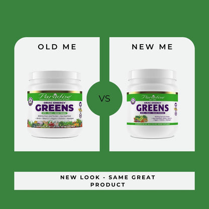 Paradise ORAC Energy Greens Powder Extract, Super Antioxidants, Probiotics for Gut Paradise HerbsBuy Supplements Australia