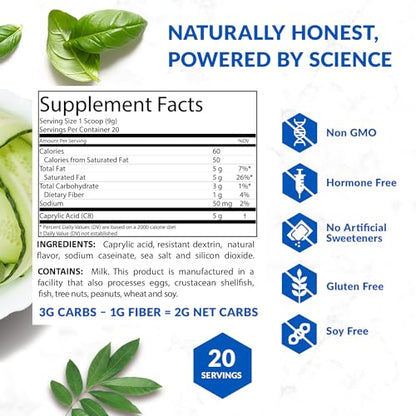 BioTrust Keto Elevate – Pure C8 MCT Oil Powder – Ketogenic Diet Supplement BioTrustBuy Supplements Australia