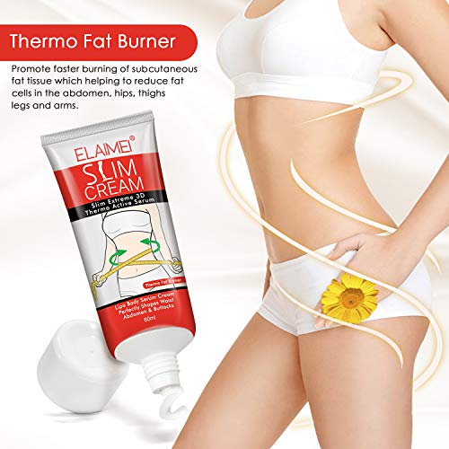 Hot Cream Belly Fat Burner (2 pack), Fat Burning Cream for Stomach, Legs, Abdomen ELAIMEIBuy Supplements Australia