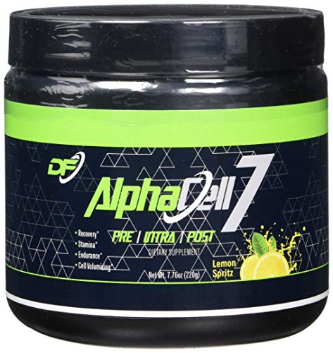 Distinct Formulations, AlphaCell 7, (Pre, Intra, Post), Lemon Spritz, 20 Servings