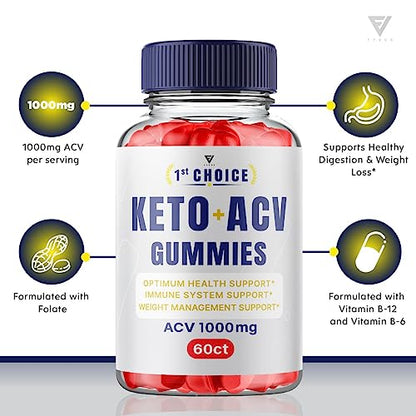 1st Choice Keto ACV Gummies, First Choice Gummies Advanced Weight Loss ACV FyvusBuy Supplements Australia