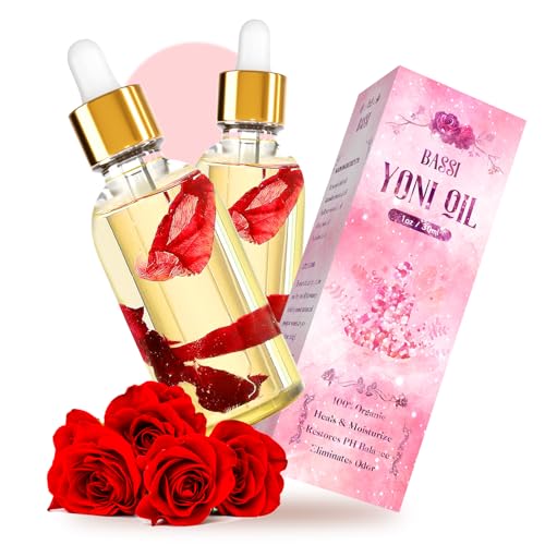 2PCS Yoni Oil Organic Feminine Oil Vaginal Moisturizer - Ph Balance for Women - Feminine Deodorant BASSIBuy Supplements Australia