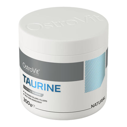 OstroVit Taurine 300 g | 3000 mg Taurine Per Serving | 100 Servings | Pure Taurine Powder | No Additives | Dietary Supplement for Athletes