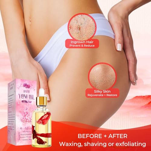 2PCS Yoni Oil Organic Feminine Oil Vaginal Moisturizer - Ph Balance for Women - Feminine Deodorant BASSIBuy Supplements Australia