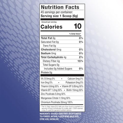 FIBER UP, Delicious Prebiotic Soluble Fiber Supplement, Very Berry Tea, 45 Servings. FIBER UPBuy Supplements Australia