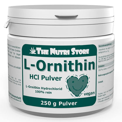 L-ORNITHIN Hydrochloride Pure Powder 250 g Powder