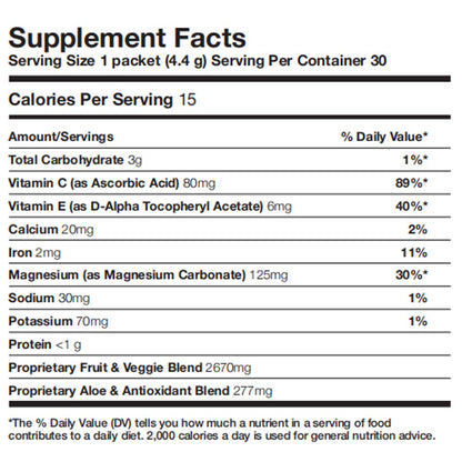 Forever Living - Forever Supergreens - Blend for Your Active Lifestyle - Supercharge Your Day w/Over 20 Powerful Greens and Superfoods. - 30 Packets Forever Living ProductsBuy Supplements Australia