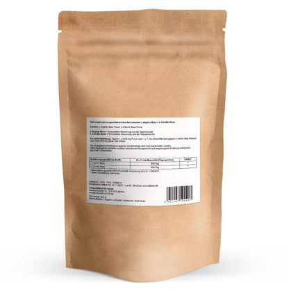 Vitalundfitmit100 L-Arginine 300 g + L-Citrulline Powder 200 g, Amino Acids, Fermentation, Vegan