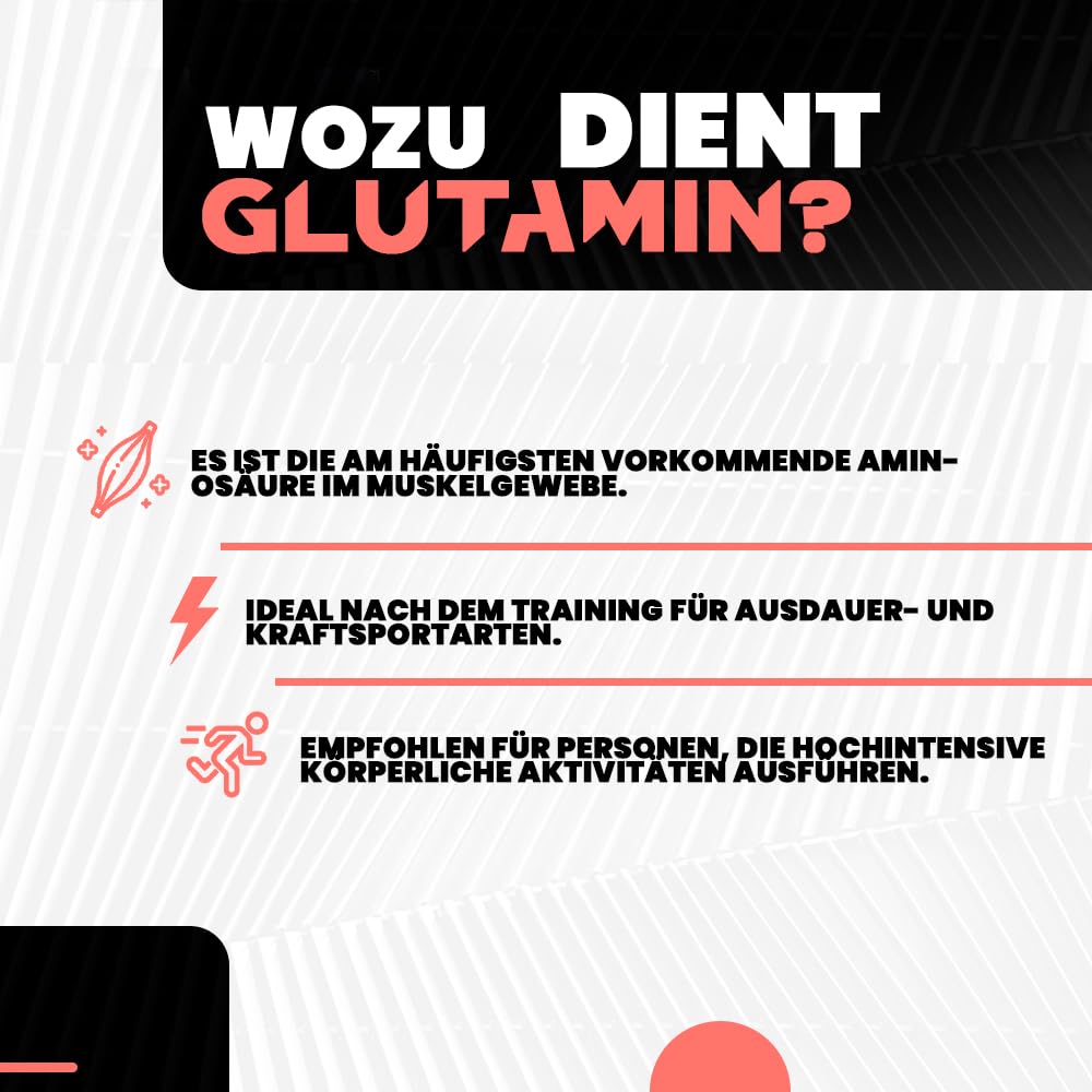 L-Glutamine Ultrapure, 150 Tablets 700 mg - Reduces Fatigue After Training - Recovery Post Workout