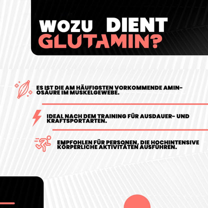 L-Glutamine Ultrapure, 150 Tablets 700 mg - Reduces Fatigue After Training - Recovery Post Workout