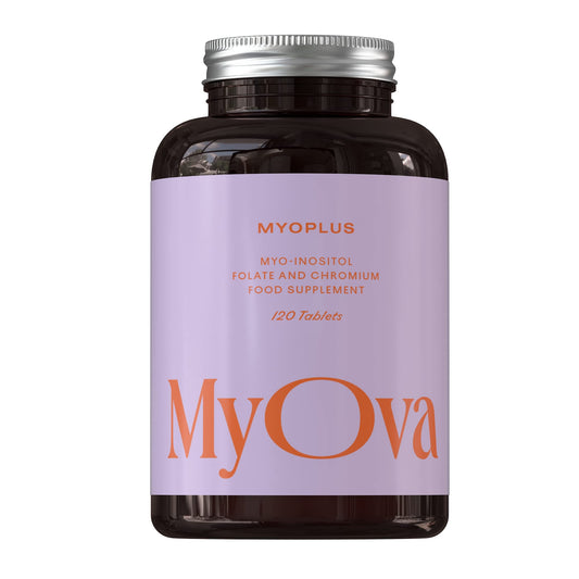 3 Pack of MyOva Myoplus - Natural Female Support Supplement for PCOS - 4000mg Myo