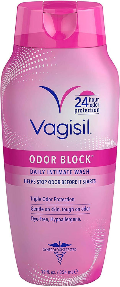 Vagisil Odor Block Daily Intimate Vaginal Wash 12 oz (Pack of 2) VagisilBuy Supplements Australia