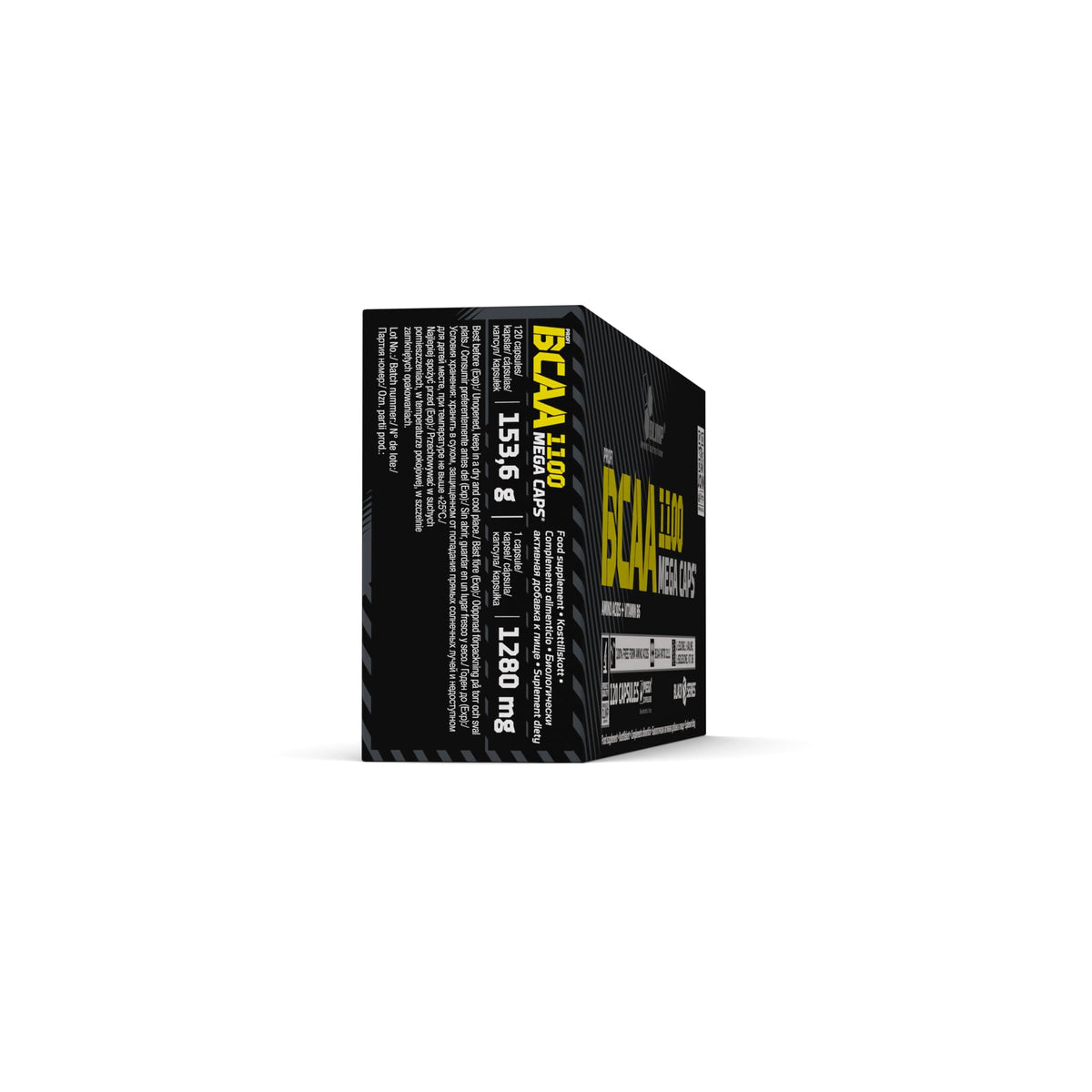 Olimp BCAA Mega Caps Amino Acid 1100 mg / Capsule, 2 x 120 Capsules