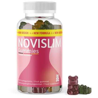 Novislim Gummies | Your Enjoyable Support | in Large Maxi Tin | Contents 60 Gummies